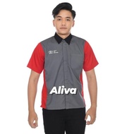 Kemeja Seragam Kerja/Atasan Kemeja Pria/Baju Karyawan Marketing Toyota