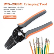 【Clear inventory】IWS-2412M/IWS-2820M Crimping Tools for JAM Molex Tyco JST Terminal and Connector Multi-function wire Stripper Cable Cutter plier