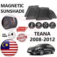 Nissan Teana J32 2008-2012 Epic Magnetic Sunshade [6 PCS] Accessories Automotive