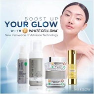 MS GLOW PAKET WAJAH WHITE CELL DNA PLUS NEW WHITE CELL DNA SERUM ORIGINAL MS GLOW (FREE GIFT)