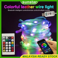 USB Fairy Light Led Light Strip Bluetooth Cont LED Strip Lights string APP Music Sync lampu led for 