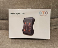 出售:  OTO Back Spa Lite 無線背部按摩器(BS-330R),無線腰脊鬆, 腰背墊, 特設3個按摩區域（全背、上背、下背）供選擇，針對腰背部疲勞部位。備有4個迴旋按摩球，為腰背部提供
