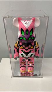 Bearbrick 400% 4mm 高清銀色鏡底 Mirror 一體式亞加力膠箱/展示盒/防塵盒 4mm 高清銀色鏡底 Mirror