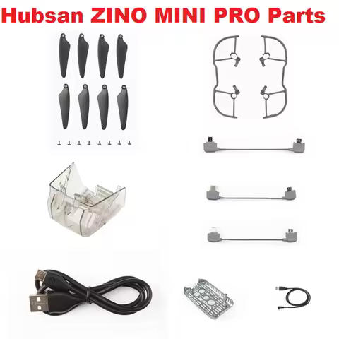 Hubsan ZINO MINI PRO / MINI SE Drone Spare Parts Accessory Blade Propeller Guard Cover Charger Heat 