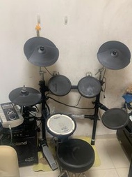 Roland V-Drums 電子鼓連 Roland PM-10 音箱及鼓凳
