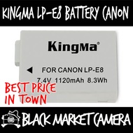 [BMC] Kingma LP-E8 Rechargeable Battery For Canon EOS 550D/600D/650D/700D *Free Battery Cases