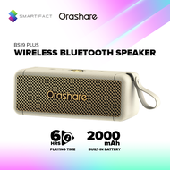 Orashare BS19 Plus 20W Bluetooth Speaker Super Bass True Wireless Stereo Speaker Retro Design BT5.3