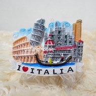 Fridge Magnet Fridge Souvenir Italy I Love Italy