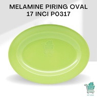 Micton Premium Melamine Oval Plate 17 Inch P0317 Dinner Plate Dinner Plate Dinner Container Dinner P