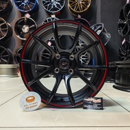 [4PCS] New Sport Rim 15inch RAXER HR5 15X7JJ ET35 4H100 MBK