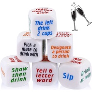 English Wine Order Dice Dice English Dice Sieve Dice 6 Pcs 2.5cm