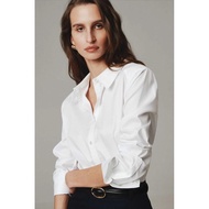 DPS Genuine Korean Dongdaemun Korea Daigou elborn Italian Pure Cotton Slim-Fit Shirt coco m.moi