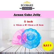 KA11 Jelly Mould flower/ Pudding Mould bunga/ Acuan Kek Jelly/ Acuan Jelly Mould Kecil