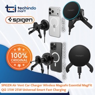 IPHONE SAMSUNG SPIGEN Air Vent Car Charger Wireless Magsafe Essential MagFit Qi2 15W 25W Universal S