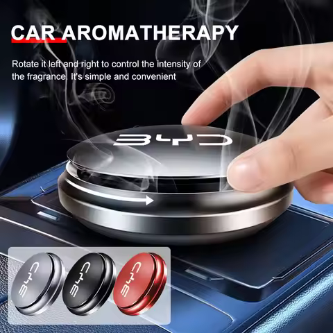 1Pcs Car interior Air Freshener Air Purifier Perfume Car Badge For BYD Qing Song Tang Yuan F3 S6 F0 