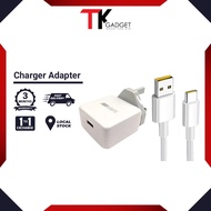 [Premium] TK Store Oppo Realme 65W SuperVOOC 10V/5.0A Fast Charging Charger Adapter With VOOC Type C USB Sync Data Cable