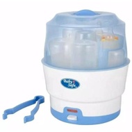 BABY SAFE STEAM STERILIZER LB317 6 BOTTLES OF STERILIZER