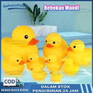 Mainan Mandi Bebek Bebekan Mandi Anak/Kecil yang lucu Bebek Kuning dengan Meremas Suara Mainan Mandi