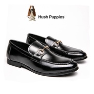 Hush Puppies รองเท้าผู้ชาย รุ่น สีดำ รองเท้าหนังแท้ รองเท้าทางการ รองเท้าแบบสวม รองเท้าแต่งงาน รองเท้าหนังผู้ชาย EU 45 46