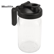 32Oz  Jar Pour Spout Lid -Glass Pitcher Breast Milk Pitcher Seal for Juice,Milk,Coffee,Tea,Lemonade,