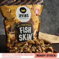 [READY STOCK Halal ] IRVINS Salted Egg Fish Skin / potato chips / Salmon Skin Original / Hot bom Sin