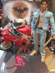1/6  天若有情 華dee  連電單車  非hottoys  12吋兵人