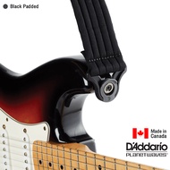 DAddario® Auto Lock Padded Guitar Strap สายสะพายกีตาร์ แบบนุ่ม ระบบล็อคหัวหมุดอัตโนมัติ กว้าง 2 นิ้ว