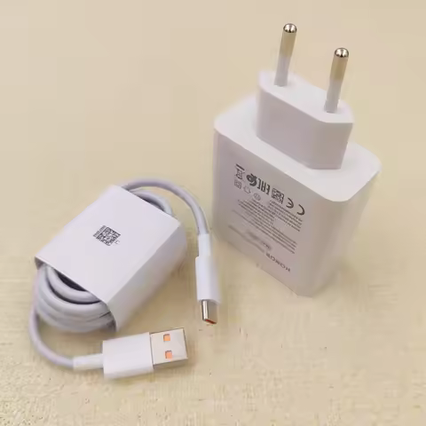 Honor 100W EU Charger SuperCharge Adapter 6A 1/1.5M PD Type C Cable For Magic 7 6 5 Pro V5 400 300 2