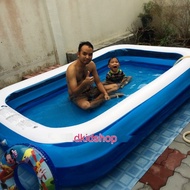 DK2 สระน้ำเป่าลม สระน้ำ สระน้ำขนาดใหญ่ สระน้ำเด็ก ขนาด 305*183*56 cm. สระ 3 เมตร