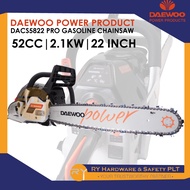 DAEWOO POWER PRODUCT | DACS 5822PRO  | GASOLINE CHAINSAW , 52CC, 2.8kW | GERGAJI BERGASOLIN