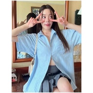 (Open Live Shop 2 Pm This Color) Release Cintage CT1924 Short Sleeve Zipper Shirt Simmon808 new in p