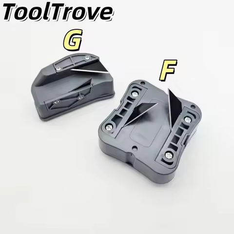 Adjustable Depth & Multi-Angle Chamfer Groover - For L/V-Groove, 45°/90° KT Board Bevel Cutting & Co
