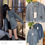 KEMEJA PREMIUM JEANS WOMEN'S SHIRT 663 9696-1/ 9696-3/ 9696-2 LATEST MODERN VINTAGE MODEL WITH FIBER