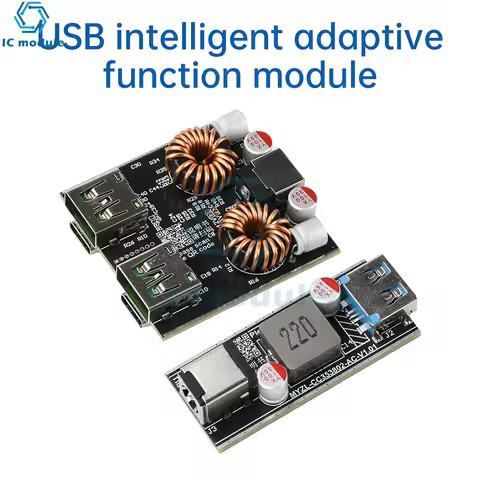 PD140W 100W Full Protocol Fast Charging Module 1 Channel Dual-Channel Super Fast Charging Desktop Ch