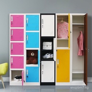 Steel staff locker, gym locker, changing room locker, dormitory locker with lock, metal storage cabi