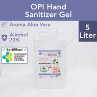 OPI Hand Sanitizer Gel Aloe Vera 5L / 5Liter 5 Liter