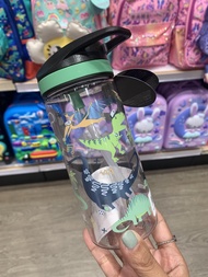 กระติกน้ำ หลอดดูด เล็ก 440 มล. Smiggle junior water bottle-Wander- Dino