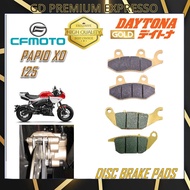 CFMOTO DISC BRAKE PADS PAPIO XO 125 GOLD QUALITY