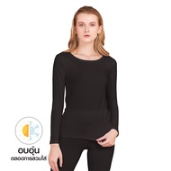 CARA คาร่า เสื้อ เสื้อแขนยาว ลองจอน ผู้หญิง AERO CAPSULE ให้ความอบอุ่น กันหนาว ผ้านุ่ม ยืดหยุ่นสูง ใ