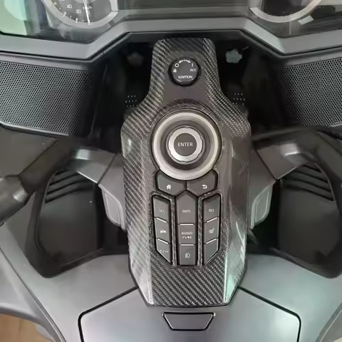 FOR Honda Goldwing F6B GL1800 GL 1800 2018-2023 Motorcycle Carbon Fiber Accessories Central Console 