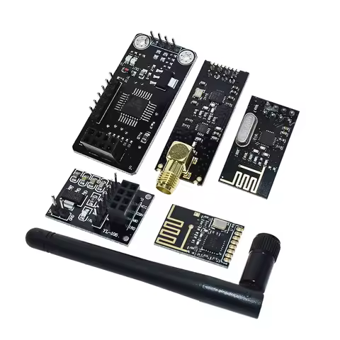 1-10pcs NRF24L01+ 2.4G wireless data transmission module 2.4GHz NRF24L01 upgrade version NRF24L01+PA