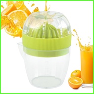 Citrus Squeezer Hand Juicer Squeezer with Measuring Cup Strainer Fruit Squeezer Citrus Press Portabl