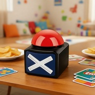 Interactive Quiz Show Buzzer with Sound & Light for Family Learning Fun