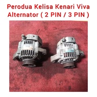 Perodua Kelisa Kenari Viva Kembara Denso Alternator ( 2 PIN / 3 PIN ) / Charging System / Gino L7 Mo
