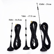 LoRa RF Antenna 433MHz SMA – 5dBi / 7dBi / 12dBi – Magnetic Base – 3 Meter Wire