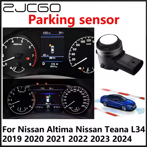 ZJCGO for Nissan Altima Teana L34 2019-2024 Car OEM Front Rear Reverse Parking Sensor PDC Car Revers