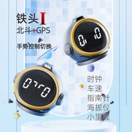 Iron Head I Car Clock hud hud Display Beidou Car Speedometer Altitude Meter Compass usbHUD