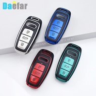 TPU Car Remote Key Case Cover Fob Shell For Audi Q8 RSQ8 A6 C8 S6 RS6 A7 S7 RS7 A3 8Y A8 D5 4N RS E-