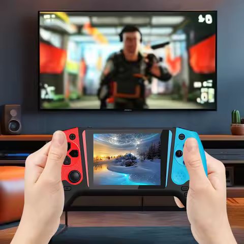 1/2PCS Handheld Game Console for Single Player for 2 Players 3.5inch 500 Games Portable Nostalgic Ga