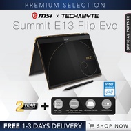MSI Summit E13 Flip Evo A11MT | 13.4" QHD | i7-1195G7 | Intel Iris Xe | 32GB LPDDR4x | 1TB SSD | Win 11 Laptop